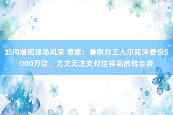 如何展现球场风采 意媒：曼联对王人尔克泽要价5000万欧，尤文无法支付这样高的转会费